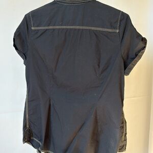 Tommy Hilfiger Black and Red Shirt